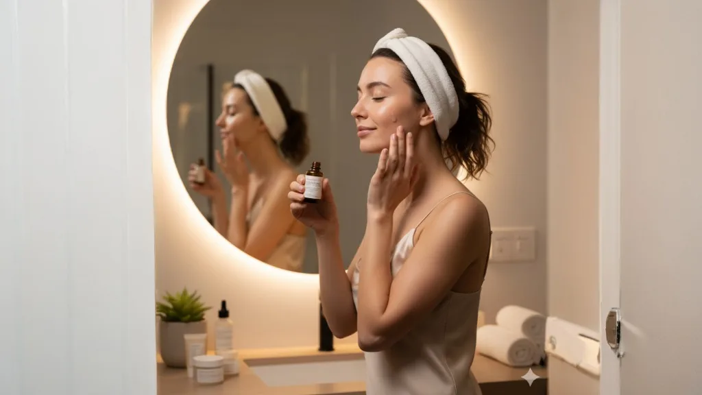 روتین پوستی شب