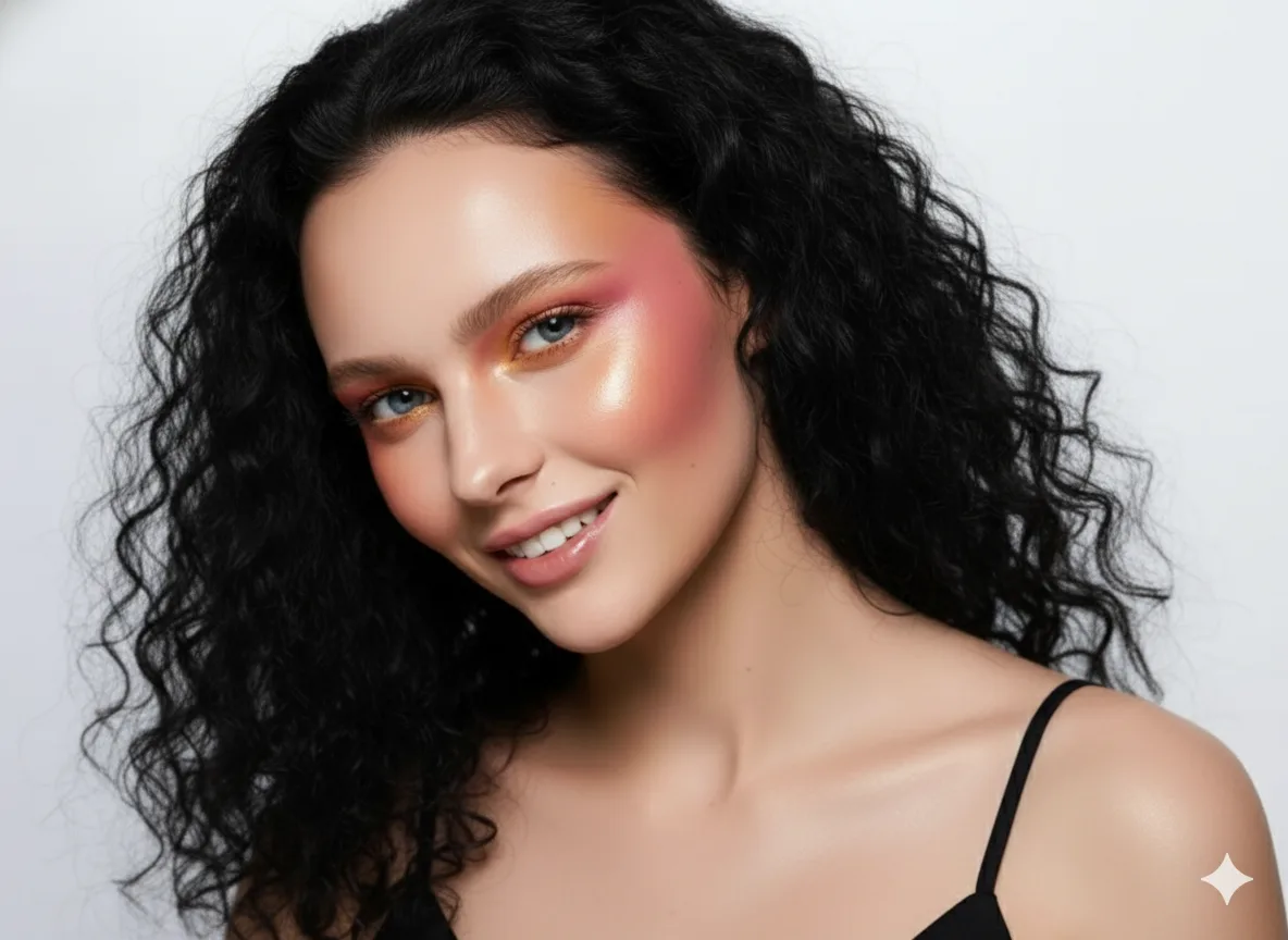 رژگونه غروب آفتاب